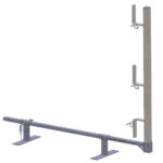 Garde-corps MINI RIVE avec fixation en rive réglable h 1,1m