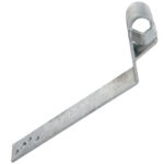Ancrage bas de toit galva faible pente L 40cm spécial mini-crosse