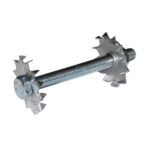 Axe crampons L 80mm pour chevron 50mm maxi - 10 pièces