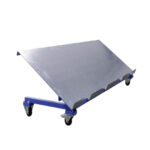 Rolling bin for reception of sheets for guillotine 2m Ref. 074500