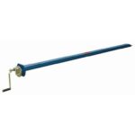 Baguetteuse 2,25m acier démultipliée avec baguette Ø 18mm