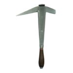 Marteau de couvreur manche cuir panne courte pour gaucher