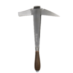 Marteau de couvreur manche cuir panne large pour droitier