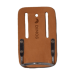 Porte-marteau cuir et boucle acier