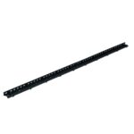 Ventilation basse noire pour ardoise et tuile plate L 1m h 15mm