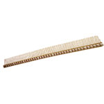 Ventilation basse tuile rouge brique avec peigne L 1m h 85mm