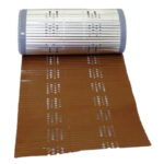 Ventilation souple DIM ROLL Alu 300 rouge brique - L 5m l 300mm