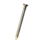 Pointe Ancrage Annelée Electro-Zinguée 40x4.0mm-5kg