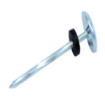 Clou Calotin Torsadé Galvanisé 40x2.7mm + rondelle EPDM - Bte 250