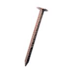 Pointe TEL Carrée Crantée Cuivre (TETRA) 30x3.0x3.0mm-Seau 5kg