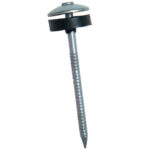 Pte Parapluie Annelée Galva 65x3.7mm avec Rondelle EPDM-Bte 100