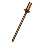 Rivet 9.5x4.0mm - 100 Cuivre/Acier -Box 100