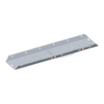 Plancher alu bac à trappe L 3m l 60cm avec 2 plinthes intégrées