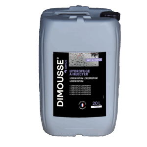 water-repellent foam to inject 20 liter can