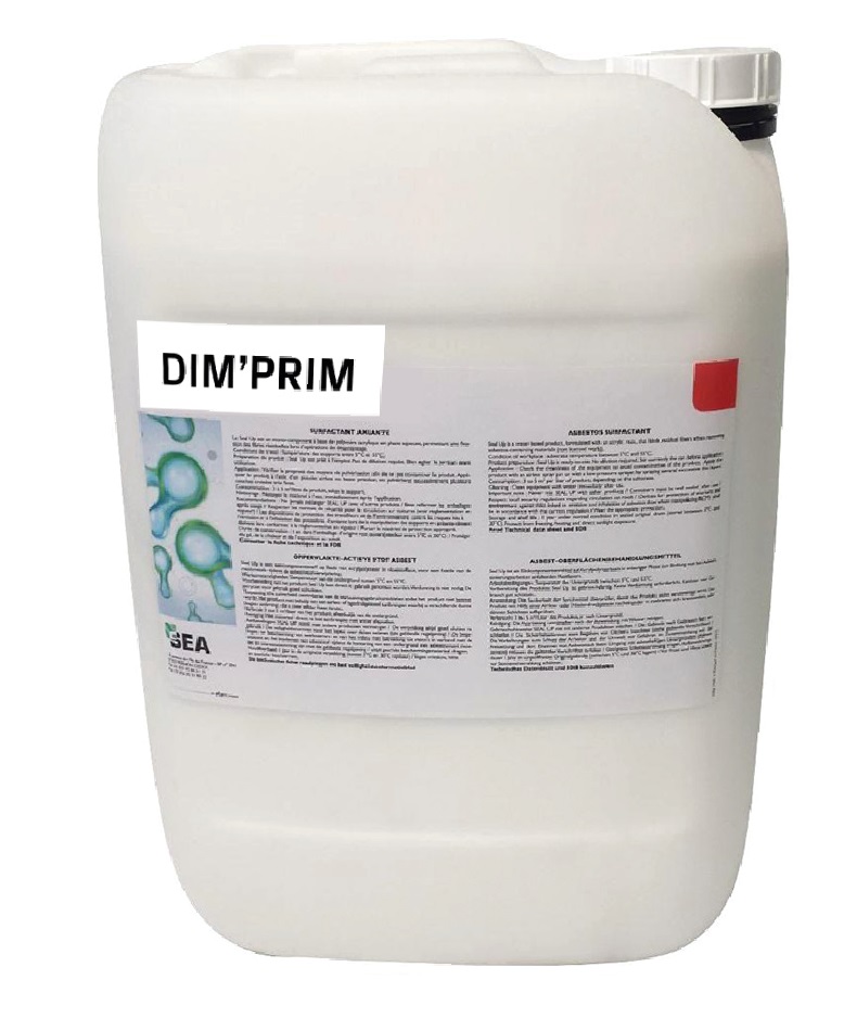 Dim'prim 5L can of primer before painting
